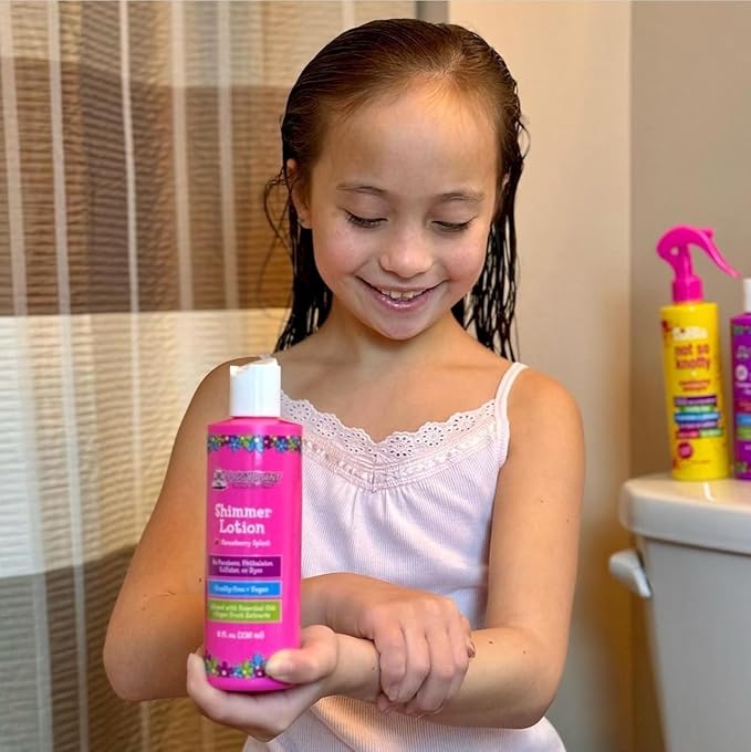 Piggy Paint | Strawberry Splash Shimmer Lotion