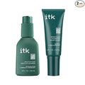 ITK Skincare Cleanser + Moisturizer Set - Milk-To-Foam Face Wash Cleanser + Weightless Hydrating Moisturizer for Smooth and Nourished Skin - Helps Remove Makeup + Hydrate Skin - Skincare Gift Set