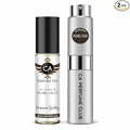CA Perfume Duo Impression of Pearl Oud For Women And Men Perfume Layering Set Long Lasting Travel Size EDP + Body Oil Roll-On Bottle 0.27 Fl Oz+0.33 Fl Oz