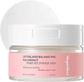 Veganifect Pore Refining Toner Pad for All Skin Types, Sebum Control, Tighten Pores, Korean Skin Care, Vegan (70 Pads)