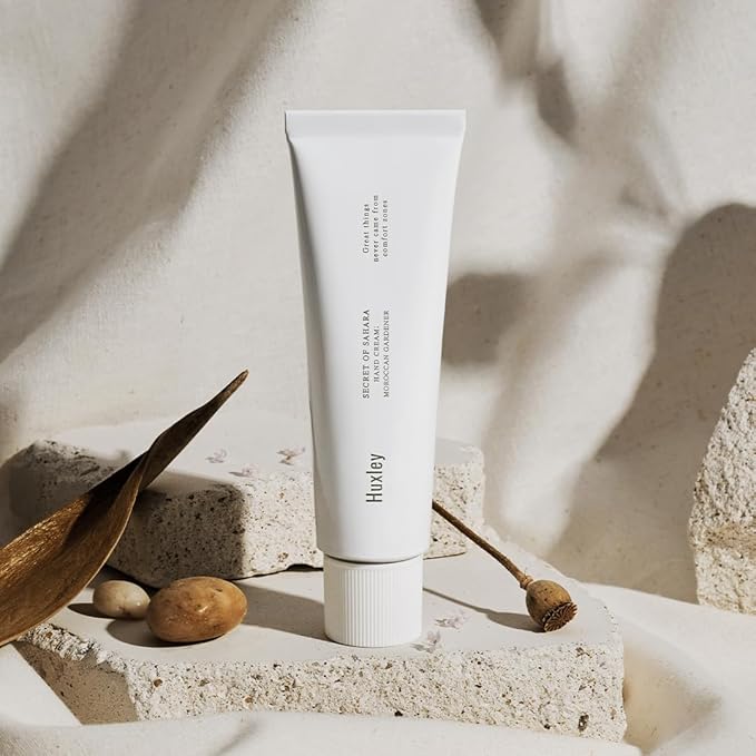 Huxley Secret of Sahara Hand Cream 30ml | Hydrates, Nourishes & Softens Skin | Non-Greasy Moisturizer that Soothes and Softens Hands | Hand Cream for Women & Men (1.01 Fl Oz, Moroccan Gardener)