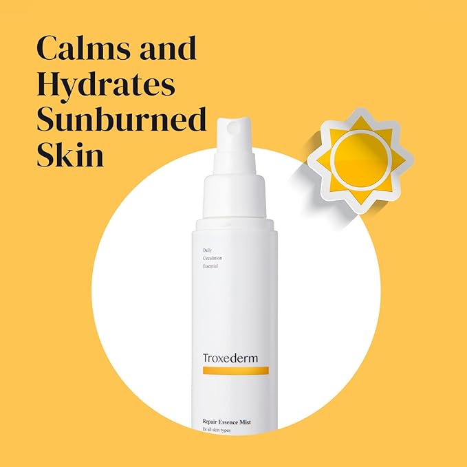 Repair Essence Toner Mist – Travel Size Korean Face Mist with Niacinamide, Troxerutin & Centella Asiatica, Carry-On Friendly Hydrating Spray for Barrier Care, 1.01 Fl.oz