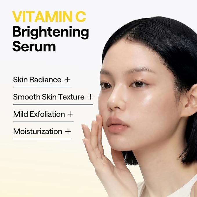 MEDIHEAL Vitamin C Brightening Serum (1.35 fl oz, 1 Pack) - Tone-Texture-Glow Care, Manage Skin with Vitamin C, Niacinamide, Hyaluronic Acid