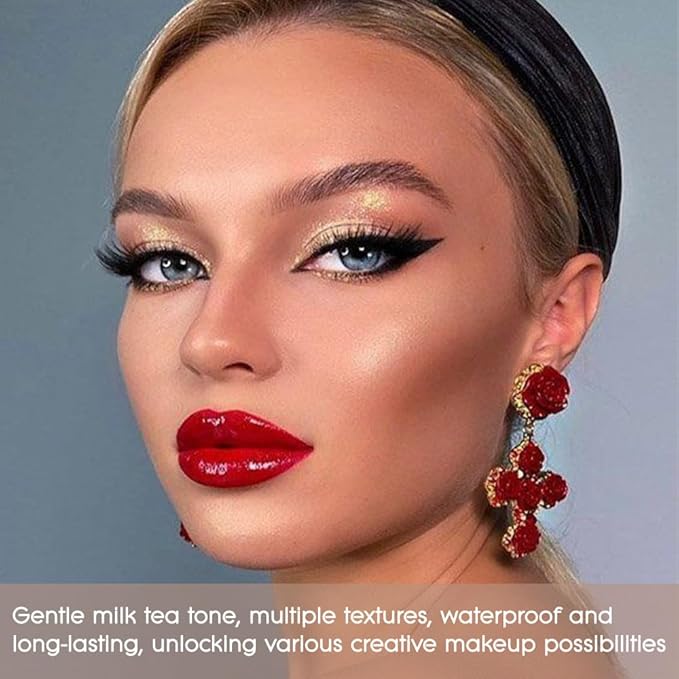 CAKAILA 20 Colors Nude Pink Gold Brown Basics Eyeshadow Palette,Matte Nude Neutral Naked Eye Shadow Makeup,Long Lasting Waterproof,Great for Travel Gift Kit