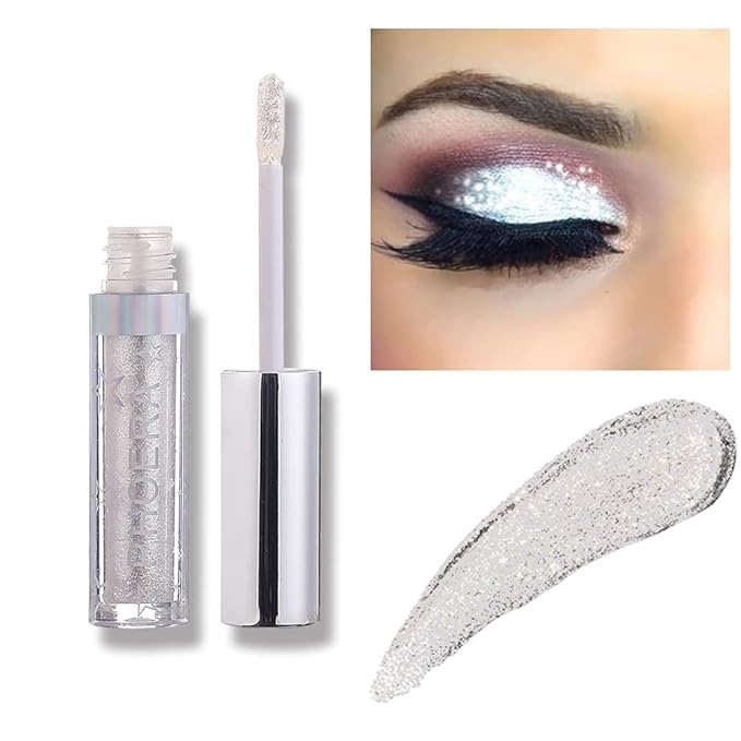 Liquid Eyeshadow, Waterproof Glitter Shimmer Sparkle Eye Stick Easy To Wear Long Lasting Eyeliner Eye Pencil Makeup Cosmetics(A103)