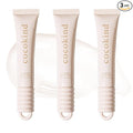 Cocokind Ceramide Lip Blur Balm, Be Real - Clear Hydrating Lip Balm with Ceramides & Peptides, Made for Sensitive Skin & Lips, Unflavored & Fragrance-Free - 3 pack
