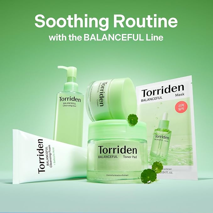 Torriden BALANCEFUL Cleansing Gel 200ml (6.76 fl. oz.) | Low pH Cleanser | Gentle Facial Cleanser that Soothes, Calms, and Hydrates | 5 types of Centella Asiatica Extracts