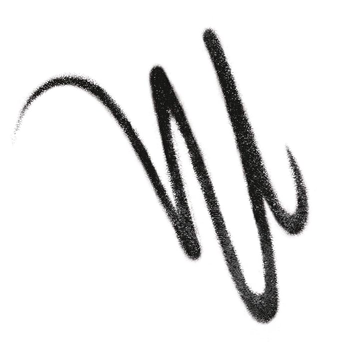 Rimmel London Exaggerate Waterproof Eye Definer Eyeliner, Highly Pigmented, Long-Wearing, Built-In Smudger, 262, Blackest Black, 0.01oz, 1 Count (Pack of 2)