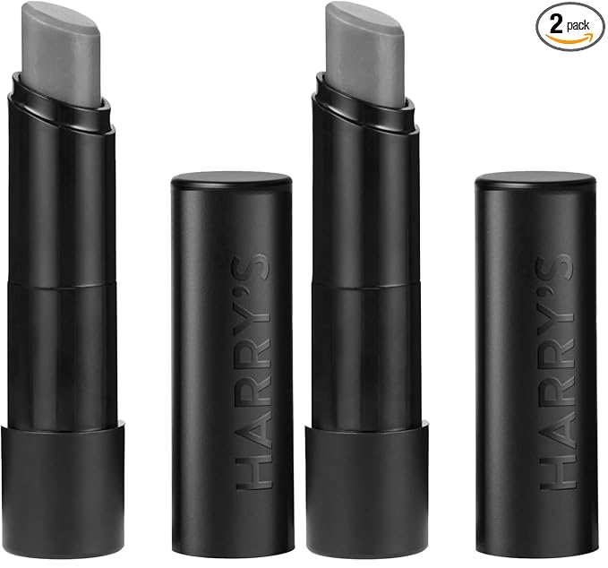 Harry's Black Lip Balm for Men - Hydrating Men's Lip Balm with Natural Finish - Korean Skincare Technology with Meadowfoam Oil (Pack of 2)