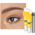 BINGBRUSH 2Pcs-Transparent Eyebrow Lamination Gel Clear Mascara, Shaping Makeup Gel,Waterproof, Transfer-proof, Brush to Fill in Eyebrows and Cover Gray Hairs - Cruelty Free