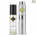 CA Perfume Duo Impression of Tahitian Gardenia For Women And Men Perfume Layering Set Long Lasting Travel Size EDP + Body Oil Roll-On Bottle 0.27 Fl Oz+0.33 Fl Oz