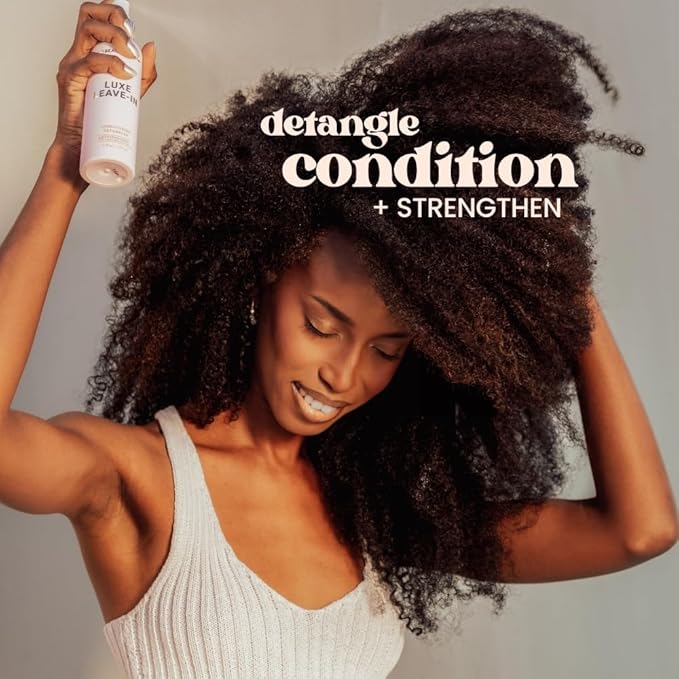 The Beachwaver Co. Luxe Leave-In Conditioning Detangler - Full Size (6 Fl Oz) | Leave-In Treatment to Hydrate, Smooth, & Strengthen w/HiX Vegan Bond Multipliers | Bali Beach Night Fragrance