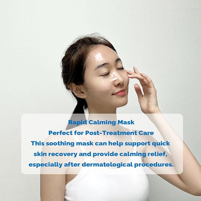 Hydrogel Cooling Sheet mask pack for Face (Ultra Cooling), 1 Count (Pack of 5)