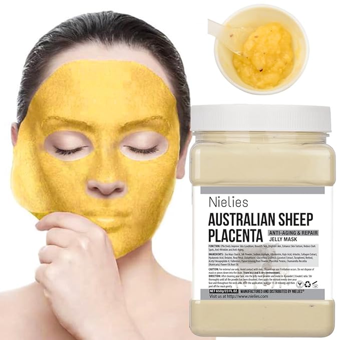 Hydro Jelly Masks for Facials, Jelly Mask Powder, Esthemax Hydro Jelly Mask, Moisturizing& Hydrating 23 Fl Oz (australian sheep)