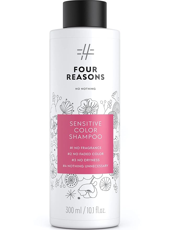 No Nothing Sensitive Shampoo for Color Treated Hair – Fragrance Free Shampoo for Colored Hair – Hypoallergenic, Paraben Free, Vegan & Non Toxic – Color Safe Shampoos – Protecting & Shine – 10.14 fl oz