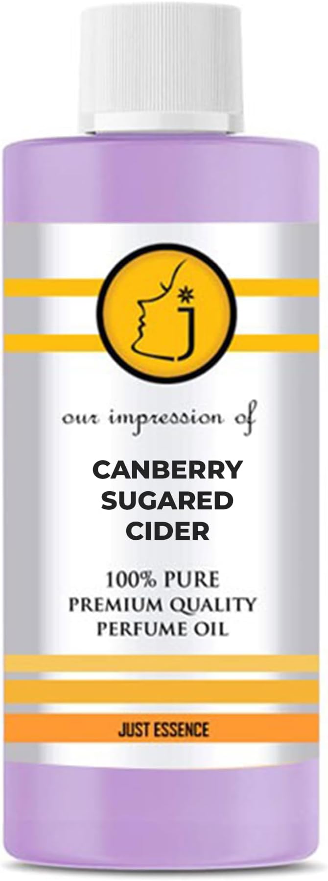 Just Essence Canberry Sugared Cider Fregrance Perfume Oil for Perfume Making, Personal Body Oil, Soap, Lotion, Candle Making & Incense | Premium Quality Undiluted & Alcohol Free | 2 Fl Oz