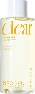 Neogen Next Clear Essence Toner 210ml, 7.1 fl oz – Dark Spot Targeting Toner with Vitamin C, Niacinamide & Vitamin P (Rutin) | Even Skin Tone + Firming | Sensitive Skin Tested | K-Beauty