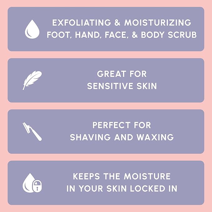 Brooklyn Botany Arabica Coffee Body Scrub - Moisturizing and Exfoliating for Body, Face, Hand, Foot - Fights Stretch Marks, Fine Lines, Wrinkles - Great Gifts for Women & Men - 10 oz