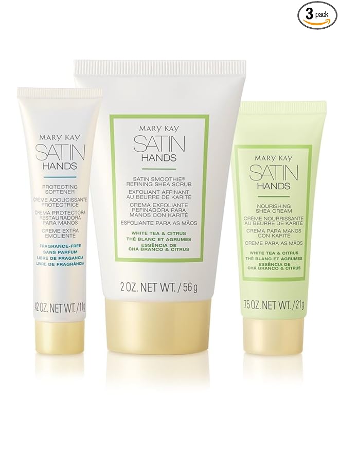 Mary Kay "White Tea & Citrus" Satin Hands Pampering Set Deluxe Mini