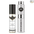 CA Perfume Duo Impression of Fleur Universelle For Women And Men Perfume Layering Set Long Lasting Travel Size EDP + Body Oil Roll-On Bottle 0.27 Fl Oz+0.33 Fl Oz