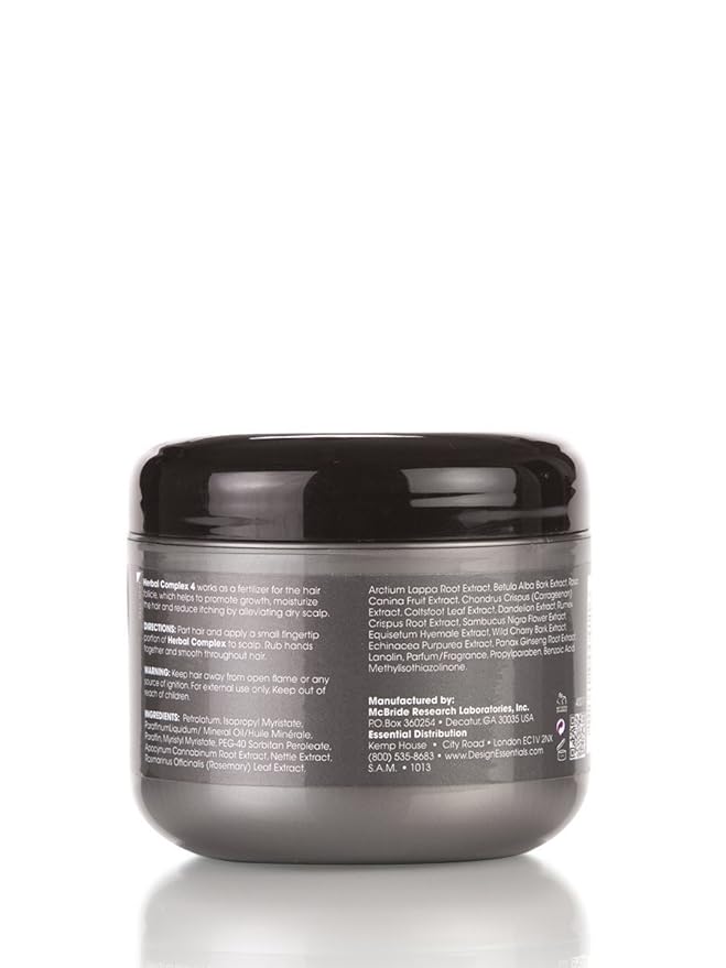 Design Essentials Herbal Complex 4 Hair & Scalp Treatment - 4 Oz