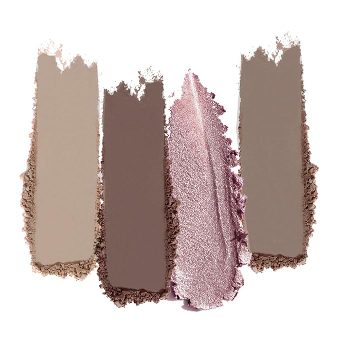 Cool-Toned Nude & Mauve Brown Eyeshadow Palette–High-Pigment Matte Shimmer Eye shadow, Blendable Long-Lasting Waterproof Smokey Eye & Contour Palette for Nude Everyday Makeup Paleta de Sombras de Ojos