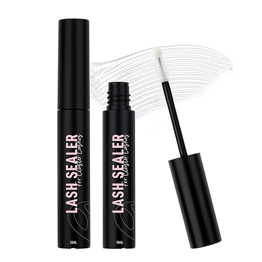 Lash Seal for Lash Clusters 5ml Portable DIY Lash Sealant for Extended Lash Adhesion Waterproof Overnight Lash Sealer with Long-Lasting Hold, Clear