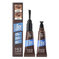 SACE LADY 24H Lock Eyebrow Gel, Waterproof Brow Gel Brown with Built-in Brush, Long-Lasting Natural Pigmented Eye Makeup for Women (01 Light Brown)