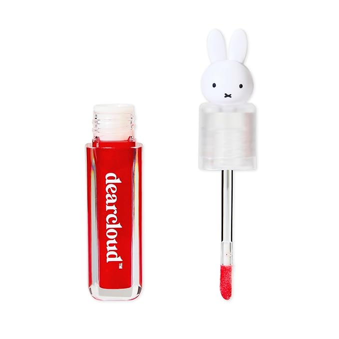 Miffy Lip Serum Jelly - Dear Bun Tinted Gloss for Hydration & Shine (Dear Bun)