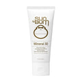 Sun Bum Mineral SPF 30 Sunscreen Body Lotion - NEW FORMULA Broad Spectrum Moisturizing Sunscreen with Vitamin E - Vegan and Hawaii 104 Act Compliant (No Octinoxate & Oxybenzone) - Travel Size - 3 oz