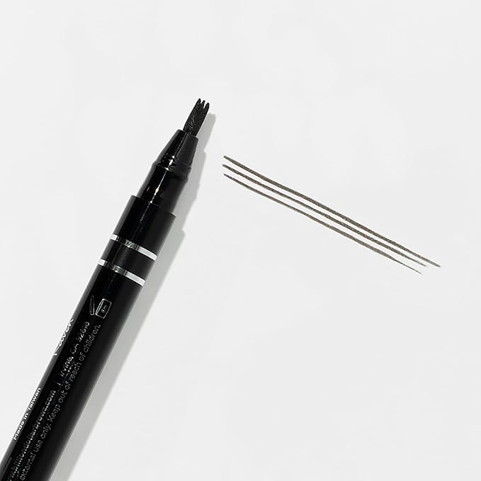 bdb Microblade Effect: Brow Pen - Waterproof, Smudge-Proof, Long Lasting, Raven Black