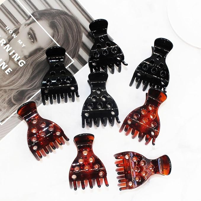 8 Hair Volume Clip for Thick Hair, Root Clips for Curly Hair Volume, Claw Clips for Women Root Lifting for Curl