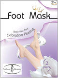 AICHUN BEAUTY Foot Peel Mask 2 Pack, Peeling Away Calluses and Dead Skin cells, Make Your Feet Baby Soft, Exfoliating Foot Mask, Repair Rough Heels, Get Silky Soft Feet (2 PAIR in 1 PACK)