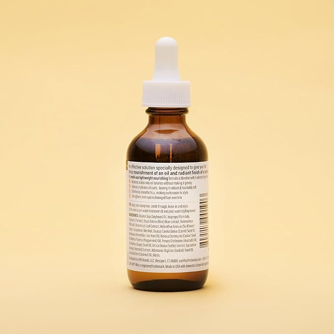 Nourish and Radiant Oil-Powered Serum - Nourishing Hair Oil - Non-Greasy Scalp Care - Hair Serum with Biotin for All Hair Types - 3 pc