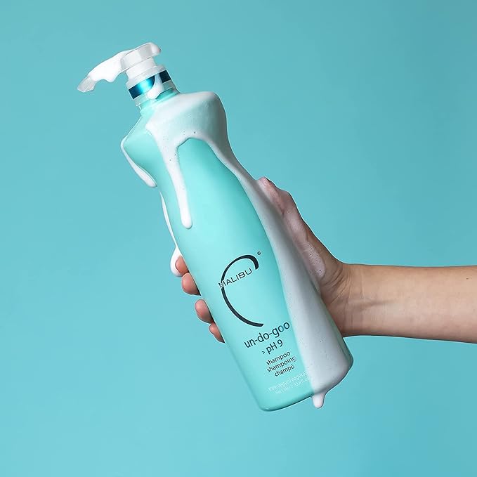 Malibu C. Un-Do-Goo Shampoo (1 Packet) - Clarifying Shampoo to Remove Product Build Up + Resins from Hair - Shine Restoring, Moisturizing Cleansing Shampoo