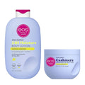 Bundle of eos Shea Better Body Lotion + Whipped Body Butter, Vanilla Cashmere, Weightless Moisture For Dry Skin, Rich Formula and Deep Hydration, Vanilla Body Lotion