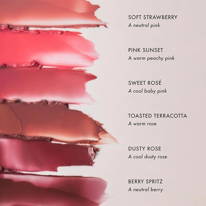 Summer Fridays Blush Butter Balm - Skincare-Infused Hydrating Cream Blush with Hyaluronic Acid, Ceramides, & Shea Butter for a Dewy Flush of Color - Cheek and Lip Tint - Toasted Terracotta (0.14 Oz)