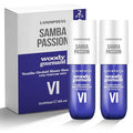 2 Pack 6 fl oz Hair Mist and Body Spray for Women（Eau De Parfum）,Woody Gourmand Perfume No.6，With Notes of Vanlla Orchid,Sheer Sandal wood