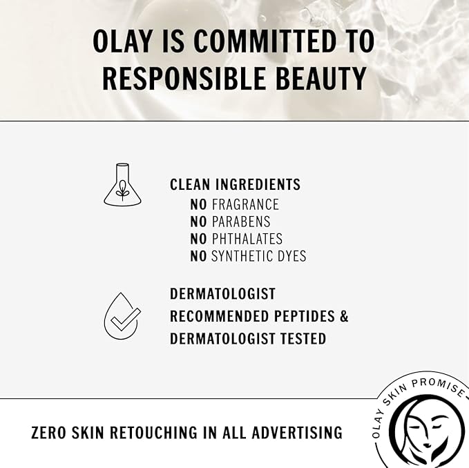 Olay Eyes Shea Butter+Peptide 24 Rich Eye Cream, Fragrance Free, 0.5 oz.