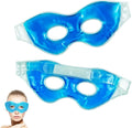 Reusable Cooling Eye Mask for Puffiness & Swelling Migraines 2PCS Gel Frozen Eye Mask for Dark Circles Dry Eyes Hot Cold Compress Ice Pack for Headache Relief