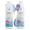 Lee Beauty 8oz Professional Gel Callus Remover for Feet - Original Fast-Acting Formula, Extra Strength for Cracked Heels & Dead Skin (Pack of 2)