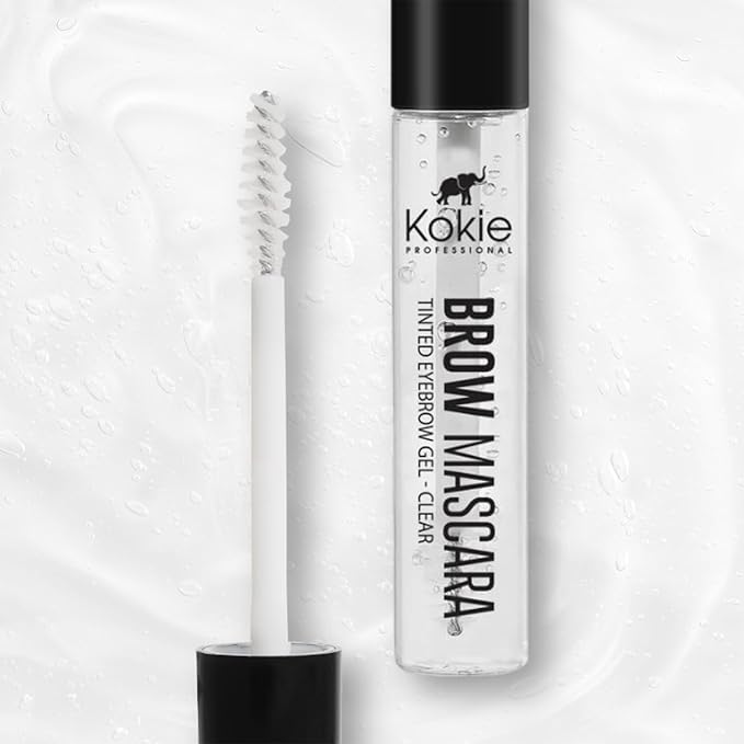 Kokie Cosmetics Brow Mascara, Clear, 0.13 Ounce