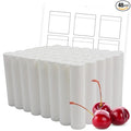 Nature's Bees DIY Lip Balm Kit, Natural Cherry Flavor, Includes 48 Blank Lip Balm Tubes with 60 Labels, Made with Beeswax, Cocoa Butter, Coconut Oil, and Aloe, 0.15 oz Each