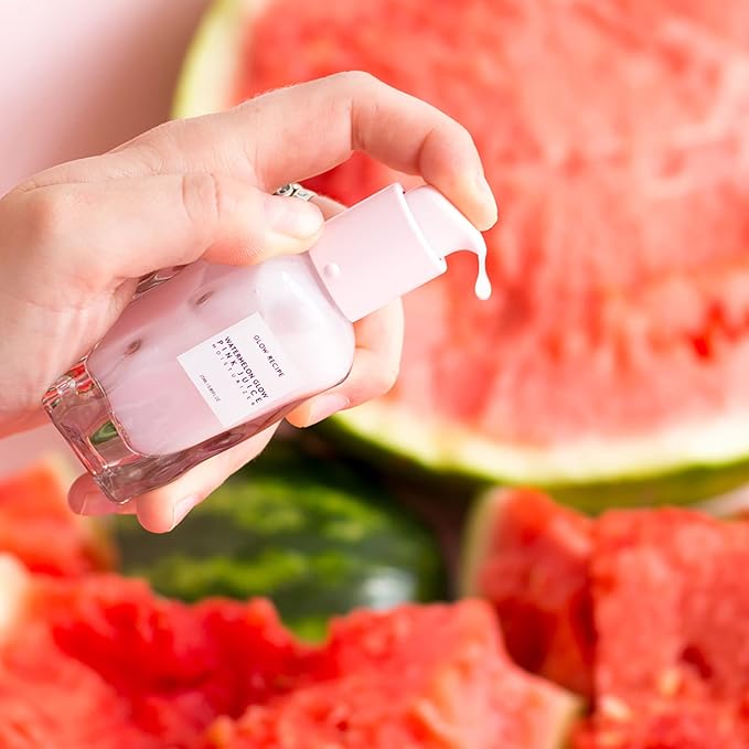 Glow Recipe Mini Watermelon Glow PHA + BHA Facial Toner & Pore Minimizer with Hyaluronic Acid (40 ml) + Mini Pink Juice Hydrating Face Moisturizer (25 ml)