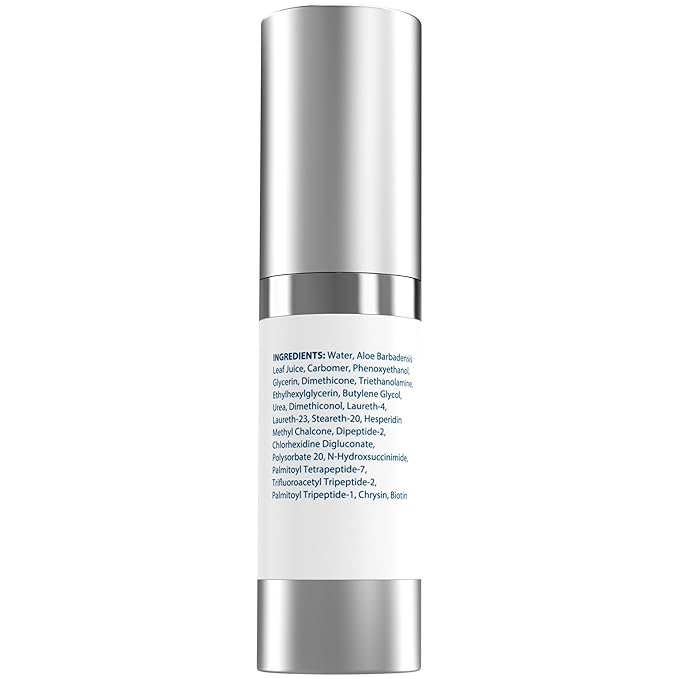 Eye Serum (15ml) Under Eye Treatment for Dark Circles, Crow's Feet & Eye Bags - Eye Serum for All Skin Type - Anti-Aging Under Eye Cream - Reduces Eye Puffiness - For Day & Night Time Use - 6 PACK
