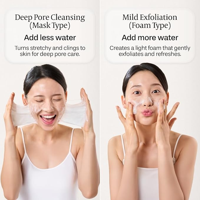Fermented Tofu Collagen Enzyme Powder Cleanser – Fermented Soy Milk with Collagen & Hyaluronic Acid – Korean Gentle Exfoliating Powder Face Wash for Deep Cleansing & Pore Care (1.41 oz / 40g)