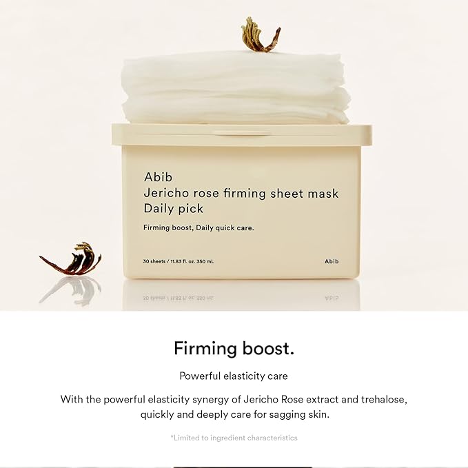 Abib Jericho Rose Sheet Mask Daily Pick (30 Sheets)