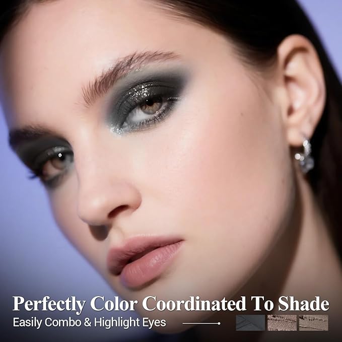 LUXAZA PRO 6PCS Neutral Eyeshadow Stick Makeup Set, Matte Cream Eye Shadow Eyeliner Brightener Pencil Crayon - B3 Iced Oat