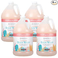 Ginger Lily Farms Botanicals Nourishing Body Wash, Champagne Mimosa, 100% Vegan & Cruelty-Free, Citrus Blend Scent, 1 Gallon Refill (Pack of 4)