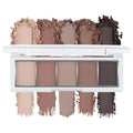 5 Color Matte Eyeshadow Palette, Cool Taupe Nude Brown Eye Shadow, Soft Blendable Natural Eye Makeup, Smooth Long Lasting Matte Powder for Everyday Sculpted Soft Smokey Look, Sombra de Ojos 6